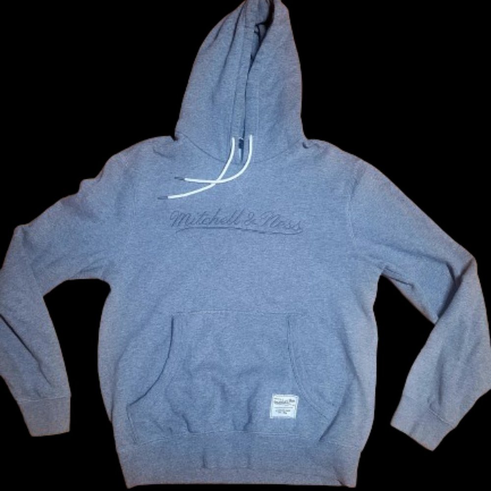 Mitchell & Ness Gray Hoodie - Small